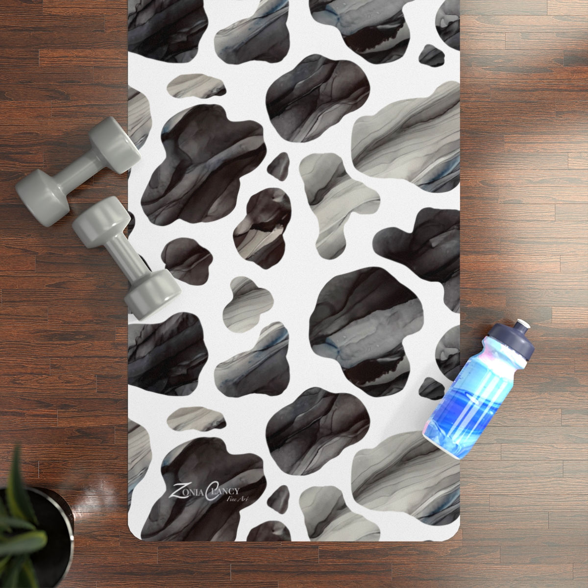 Cow Yoga Mat