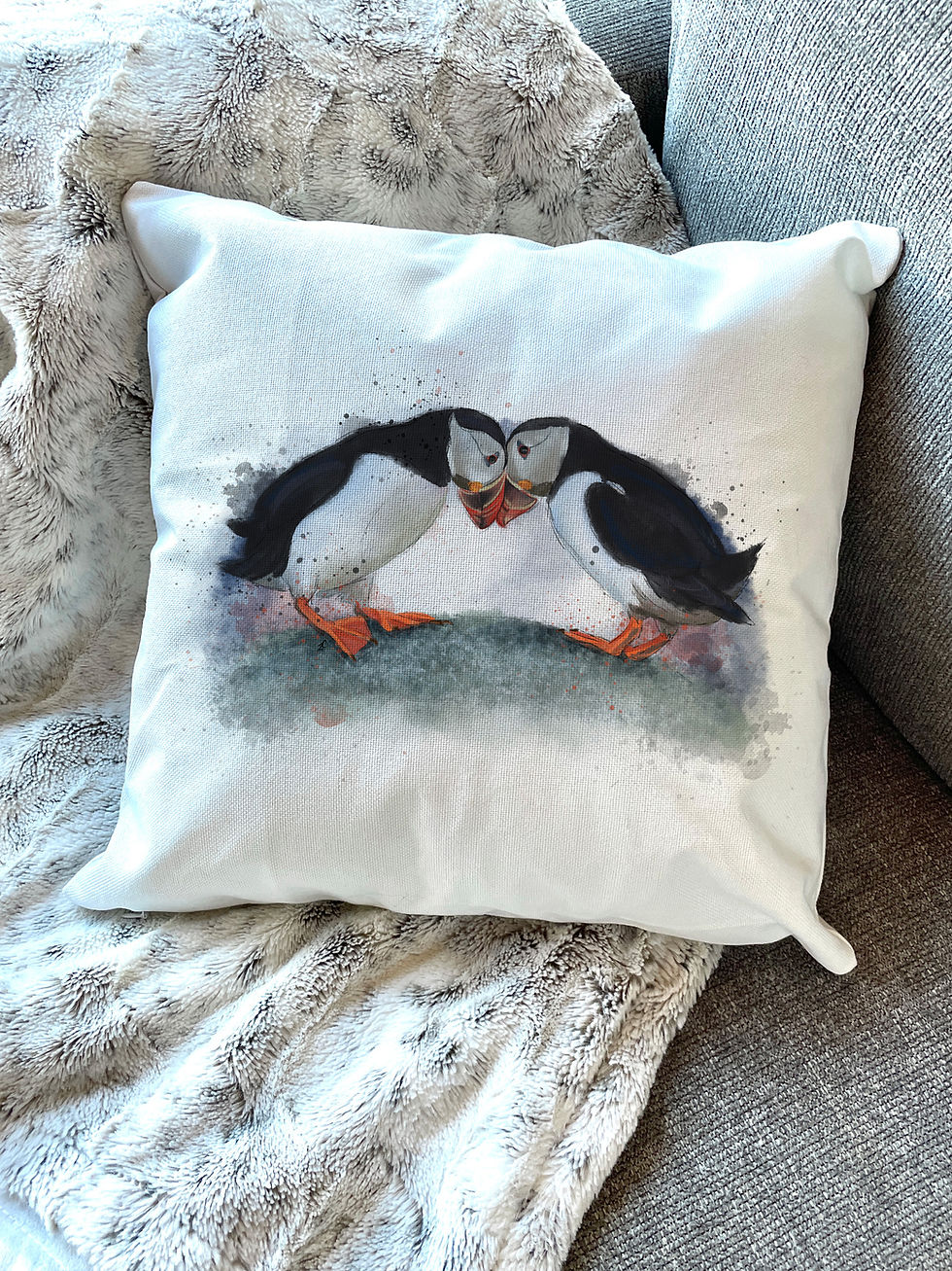 Thumbnail: Atlantic Puffin Pillow Cover