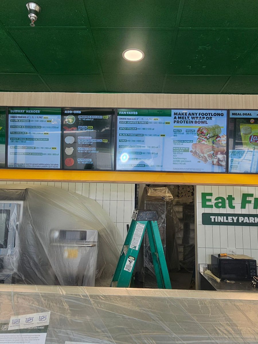 Subway — Wall Decor & Menu Graphics