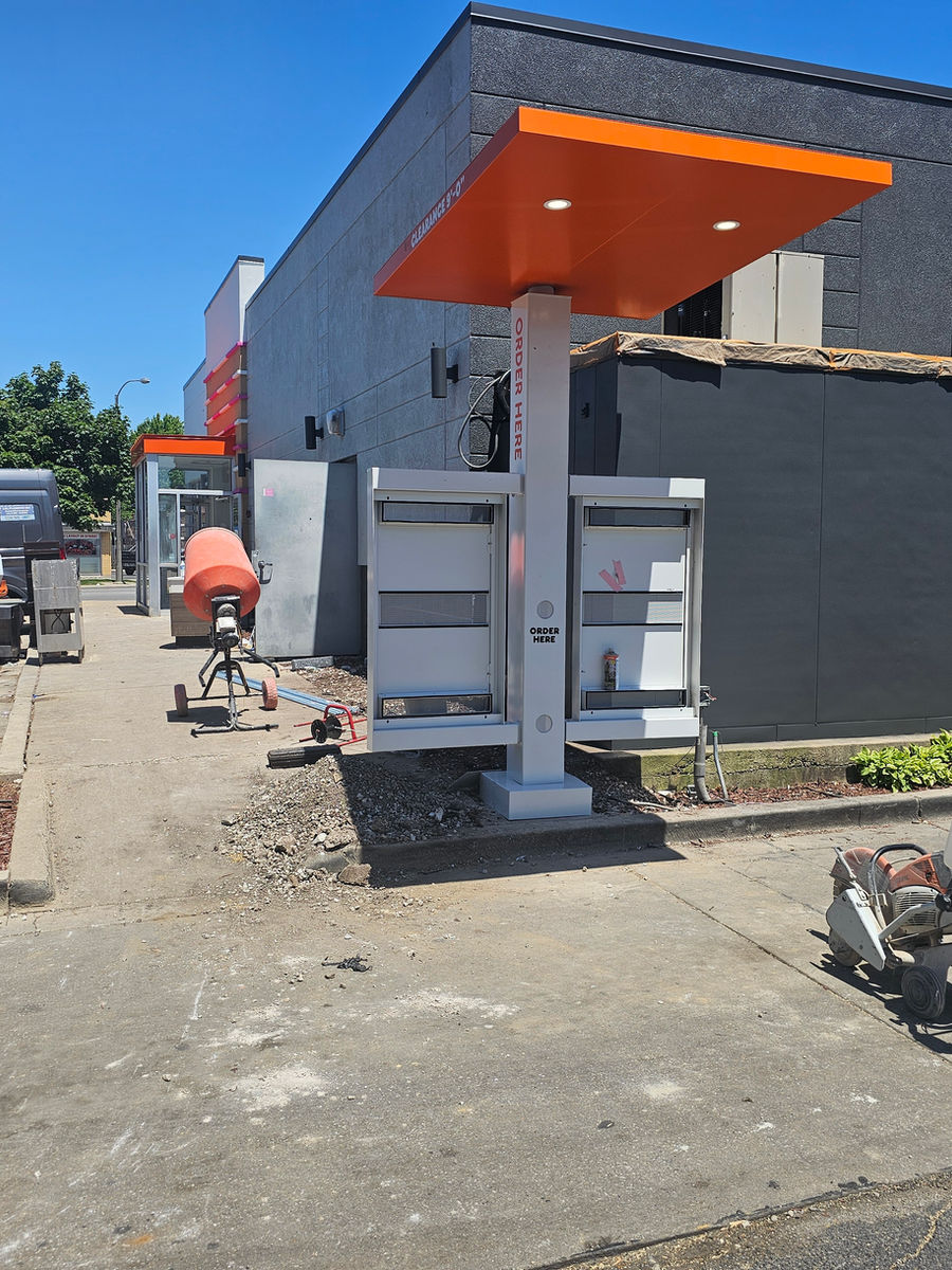 Dunkin' — Service Counter Fixtures