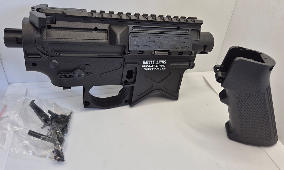 JINMING XM316 GEN 8 RECEIVER BLACK FOR GEL BLASTER