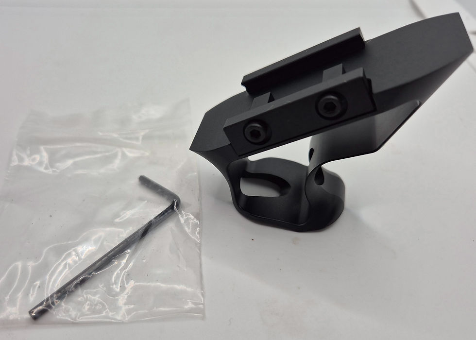 FORTIS SMALL FOREGRIP PICATINNY BLACK FOR GEL BLASTER