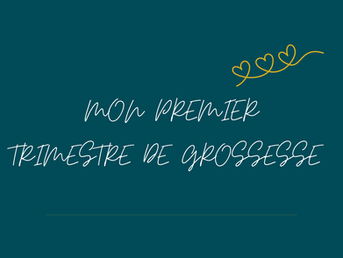 Mon premier trimestre de grossesse