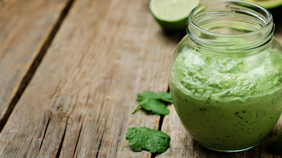 cilantro coconut chutney