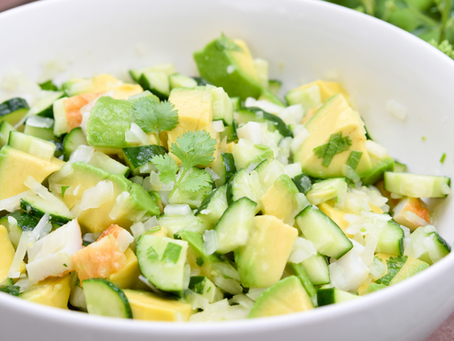 Ayurveda Cucumber Avocado Salad: A Refreshing Twist!
