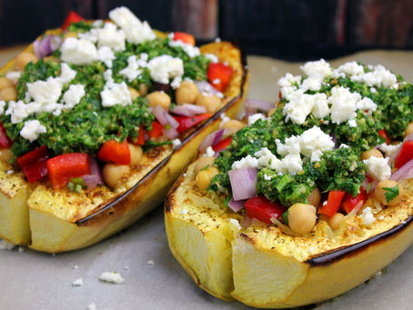 Ayurvedic Spaghetti Squash Recipe| Ground Vata and Cool Pitta Doshas