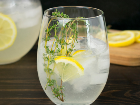 Ayurvedic Ginger Thyme Lemonade