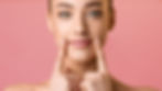 woman smiling