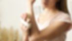 womand doing Ayurveda Dry Brushing