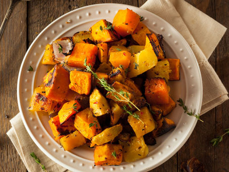 How to Balance Vata with Ayurvedic Curried Roots Roast