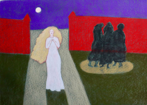 Hope
pastel on paper 56x76cm.