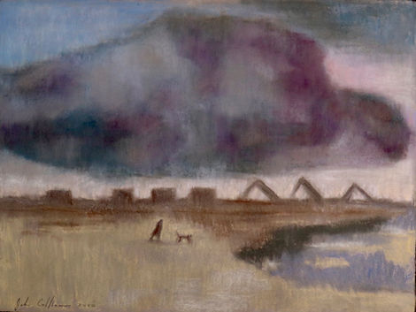 Grey cloud
pastel on paper 42x52cm.