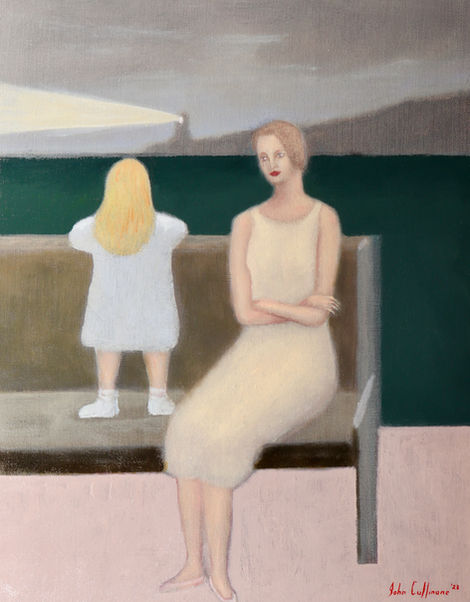 ''Beacon''2023 Oil- Linen 51x41cm