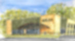 Painting of APSI Ohio building.