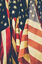 american flag closeup