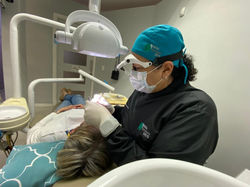 Dentist Nidia Serrano at the Dentist Office