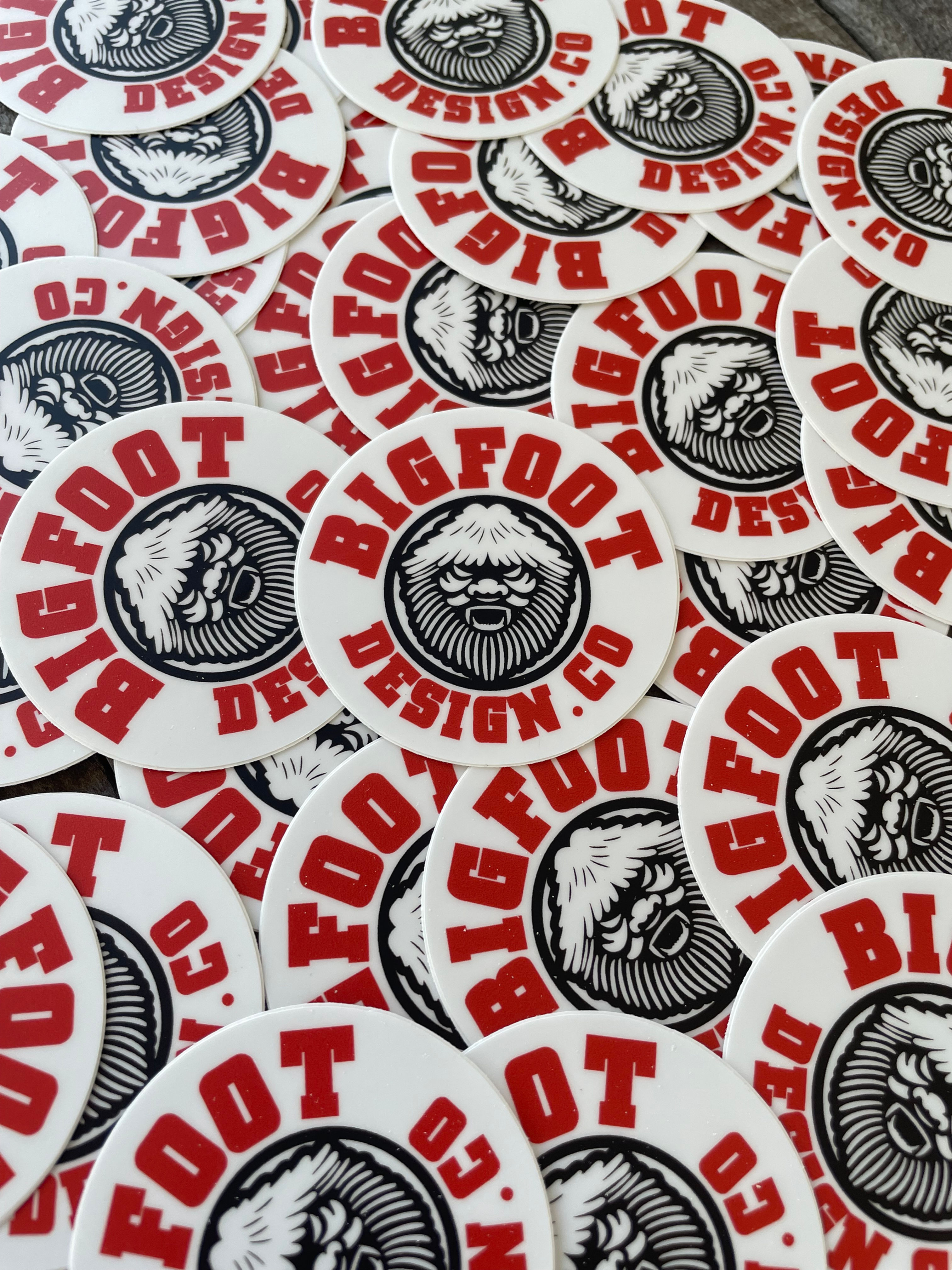 BigFoot Design Co Stickers