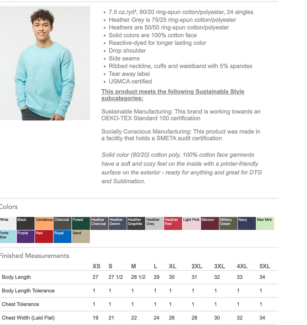 Thumbnail: 26 WOHS Band Crewneck Sweatshirt