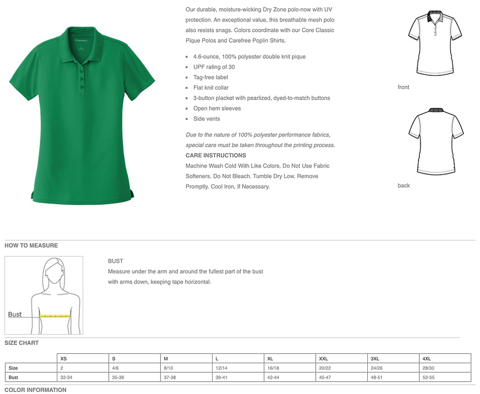 Thumbnail: 26 HHS Sound Of Horizon Ladies Polos