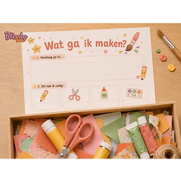 Blissly Bear knutselplanner Wat ga ik maken met vijf stappen van idee tot trots resultaat voor kinderen