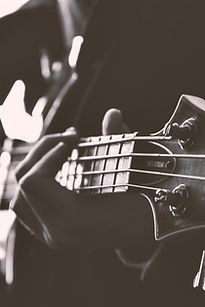 Playing Bass Guitar