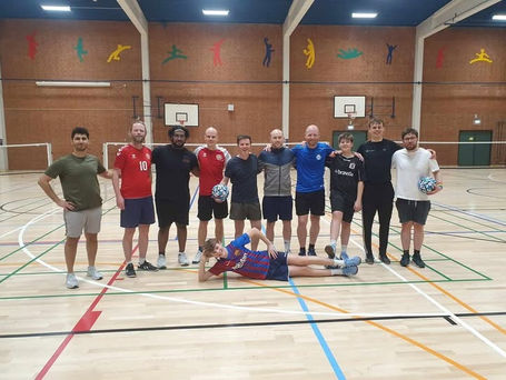Fodvolley spillere Stavtrup Open