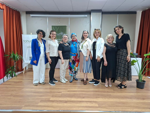 Hatay Samandağ’da Tohumluk Vakfı tarafından yürütülen Çarpana Dokuma Kursunun Sertifika Töreni Gerçekleştirildi