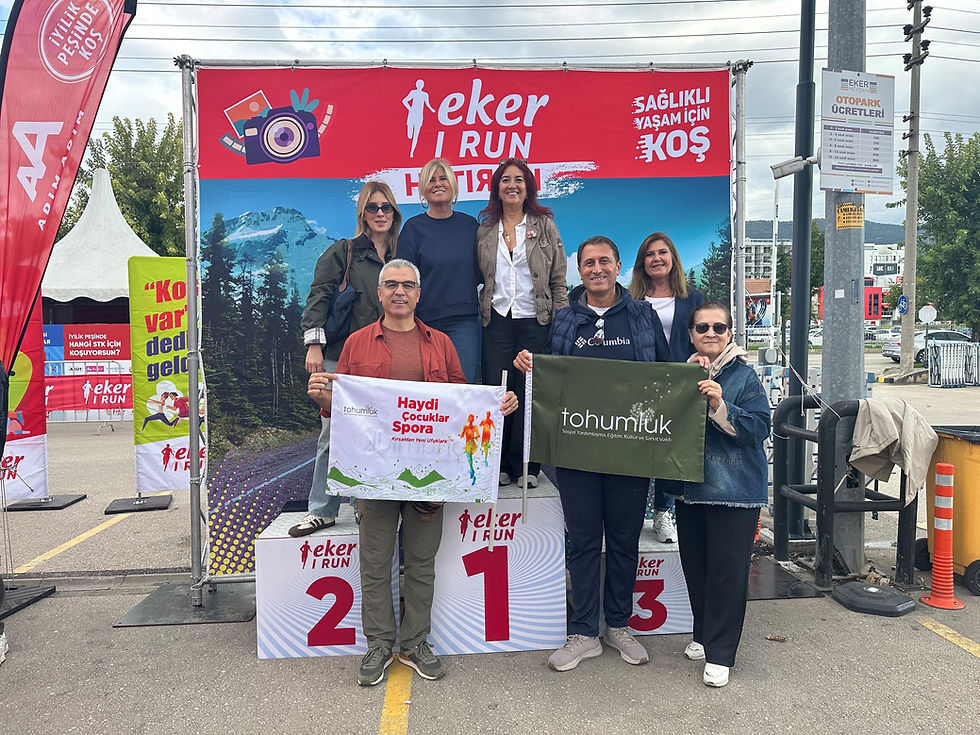 Tohumluk Foundation Ran for Children at Eker I Run Bursa