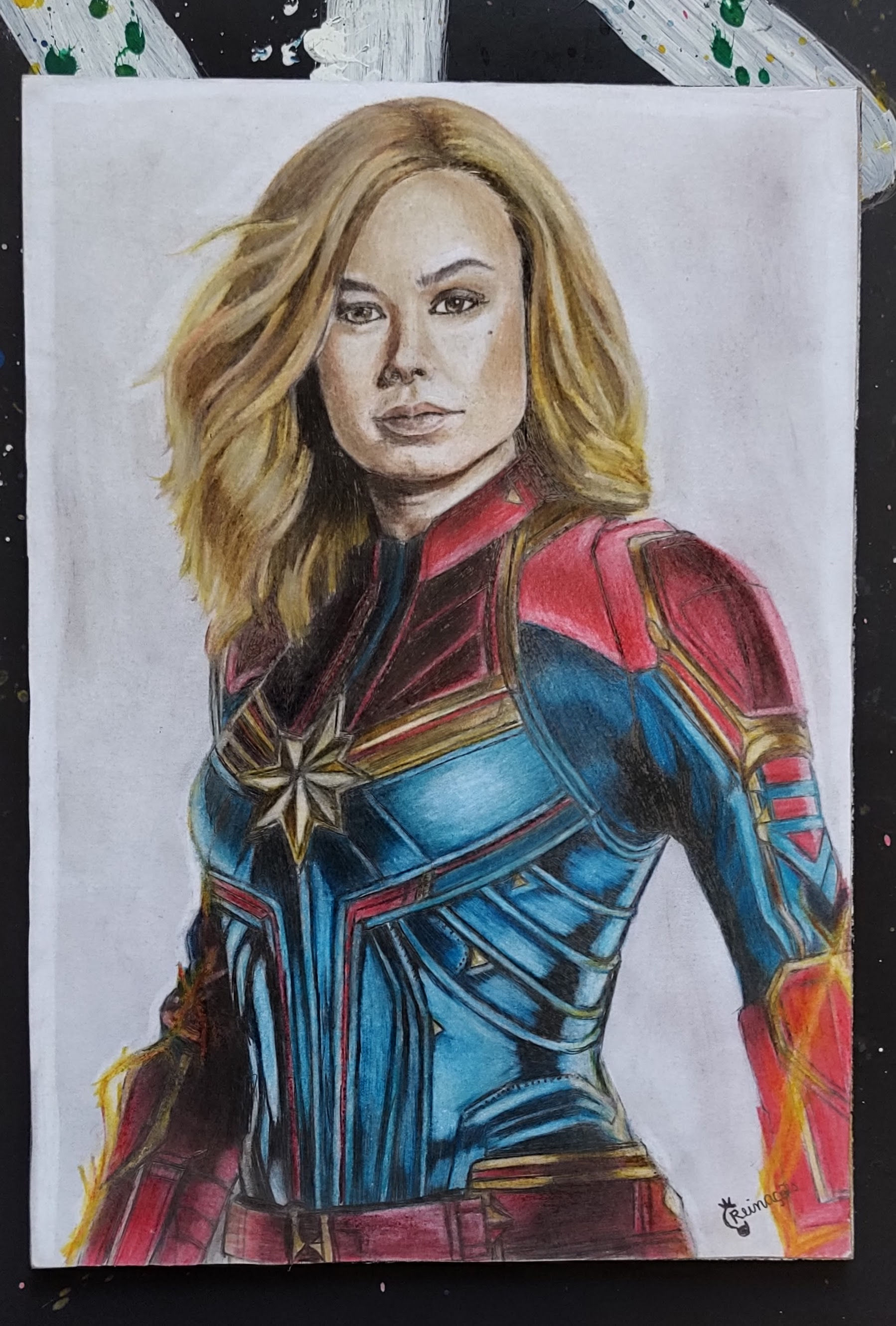 0413 Captain Marvel "Car-Ell" " Carol Susan Jane Danvers" - Marvel