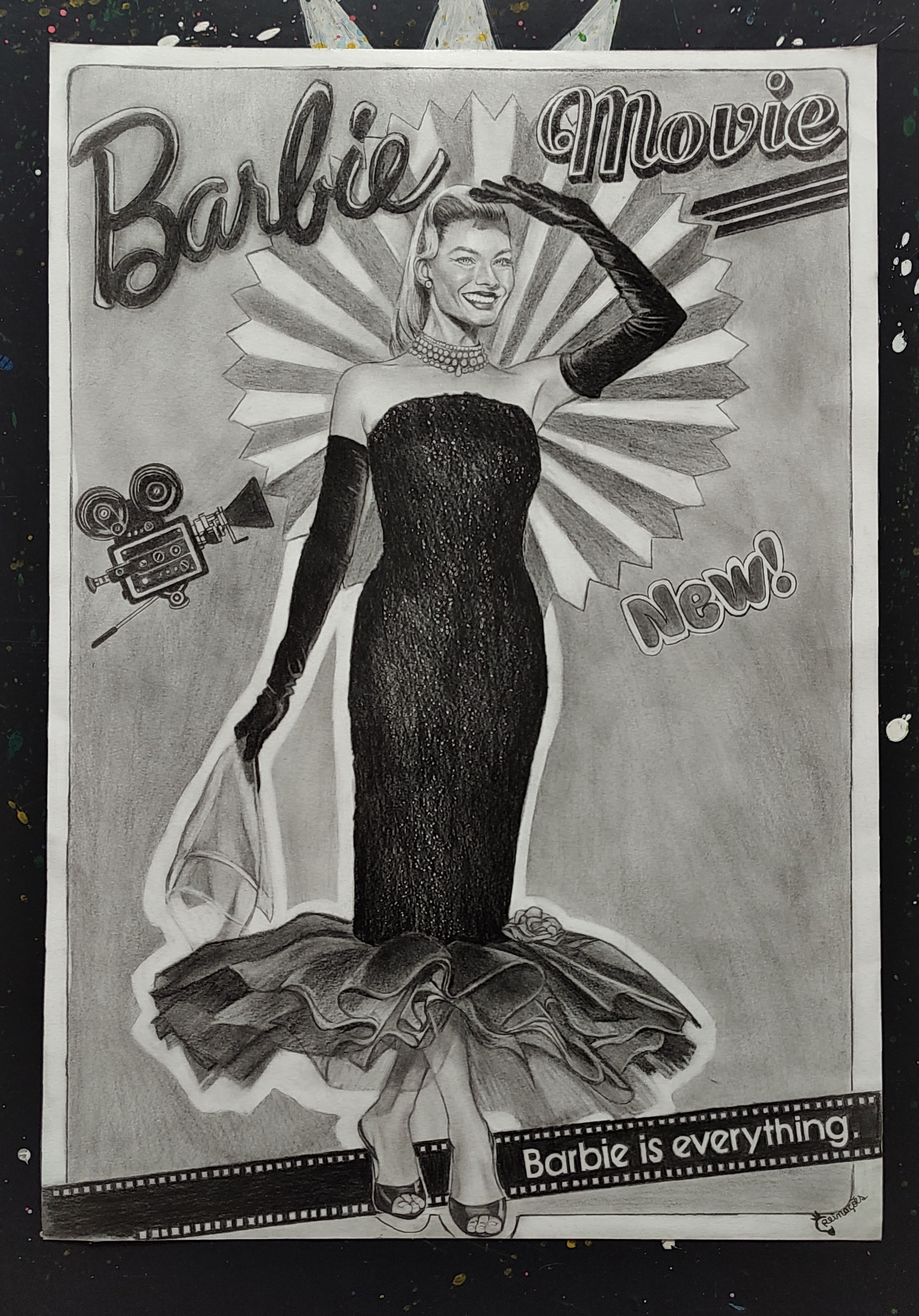 0522 Barbie's poster (live-action Barbie film)