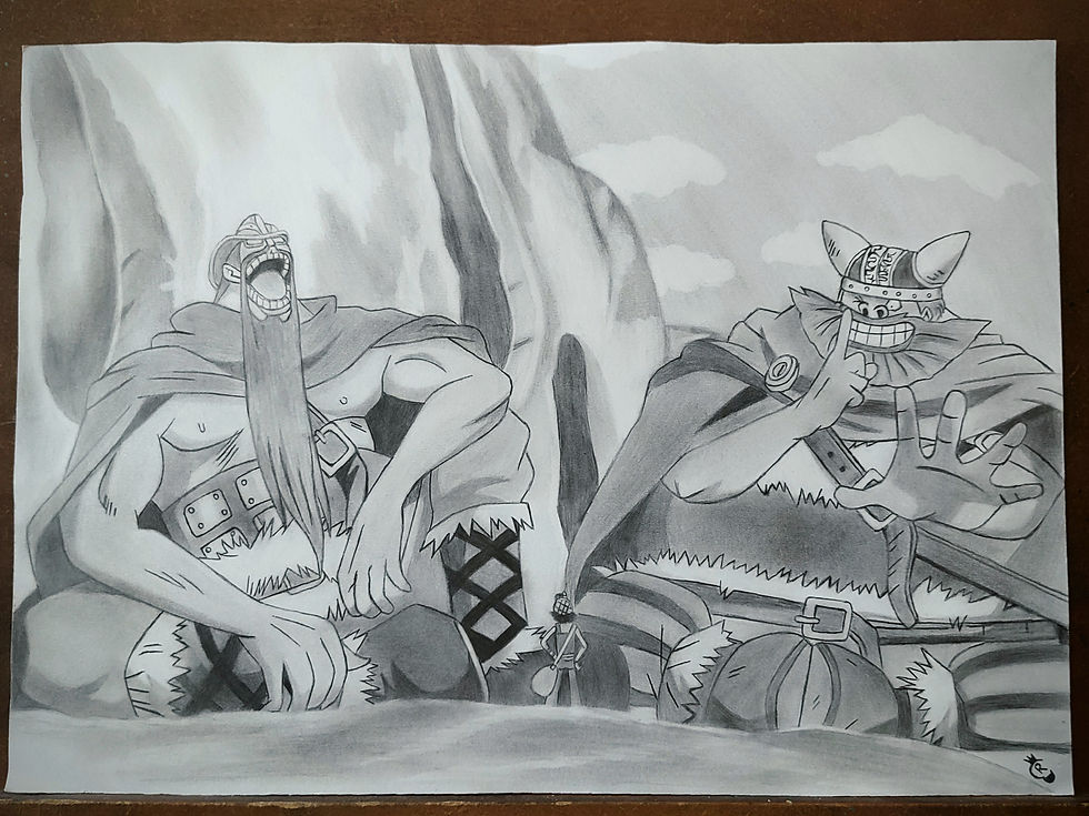 Miniatura: 0657 Dorry ドリー| Brogy ブロギー - ONE PIECE