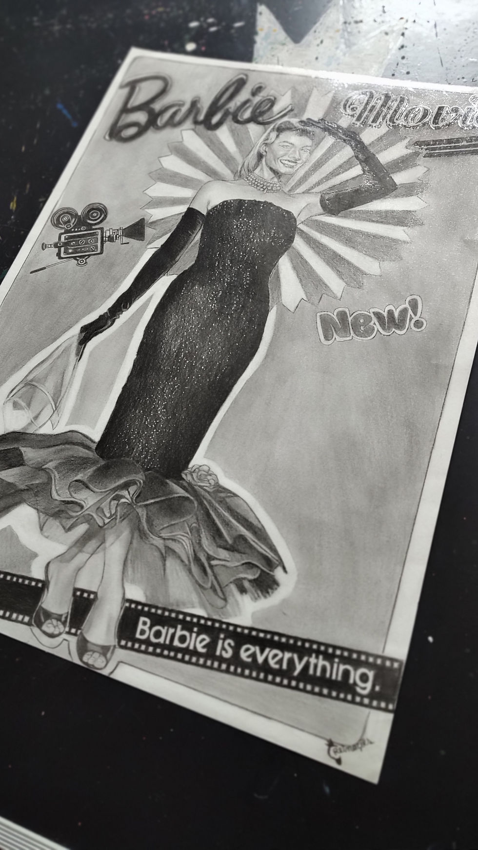 Miniatura: 0522 Barbie's poster (live-action Barbie film)