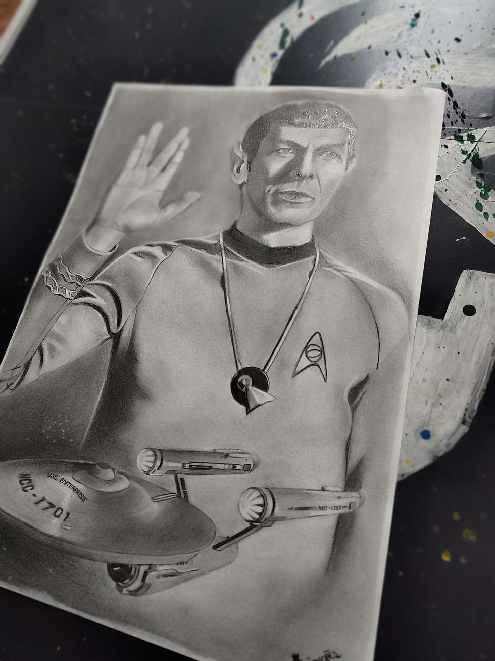 Miniatura: 0474 Spock "S'chn T'gai Spock" (Leonard Nimoy) - Star Trek