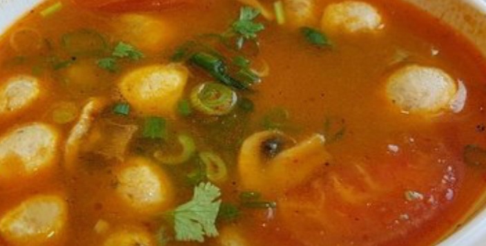 Arranged Food and Objects