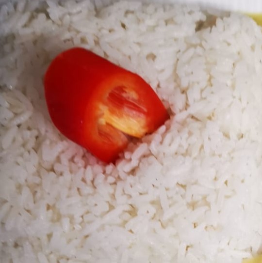 Arranged Food and Objects