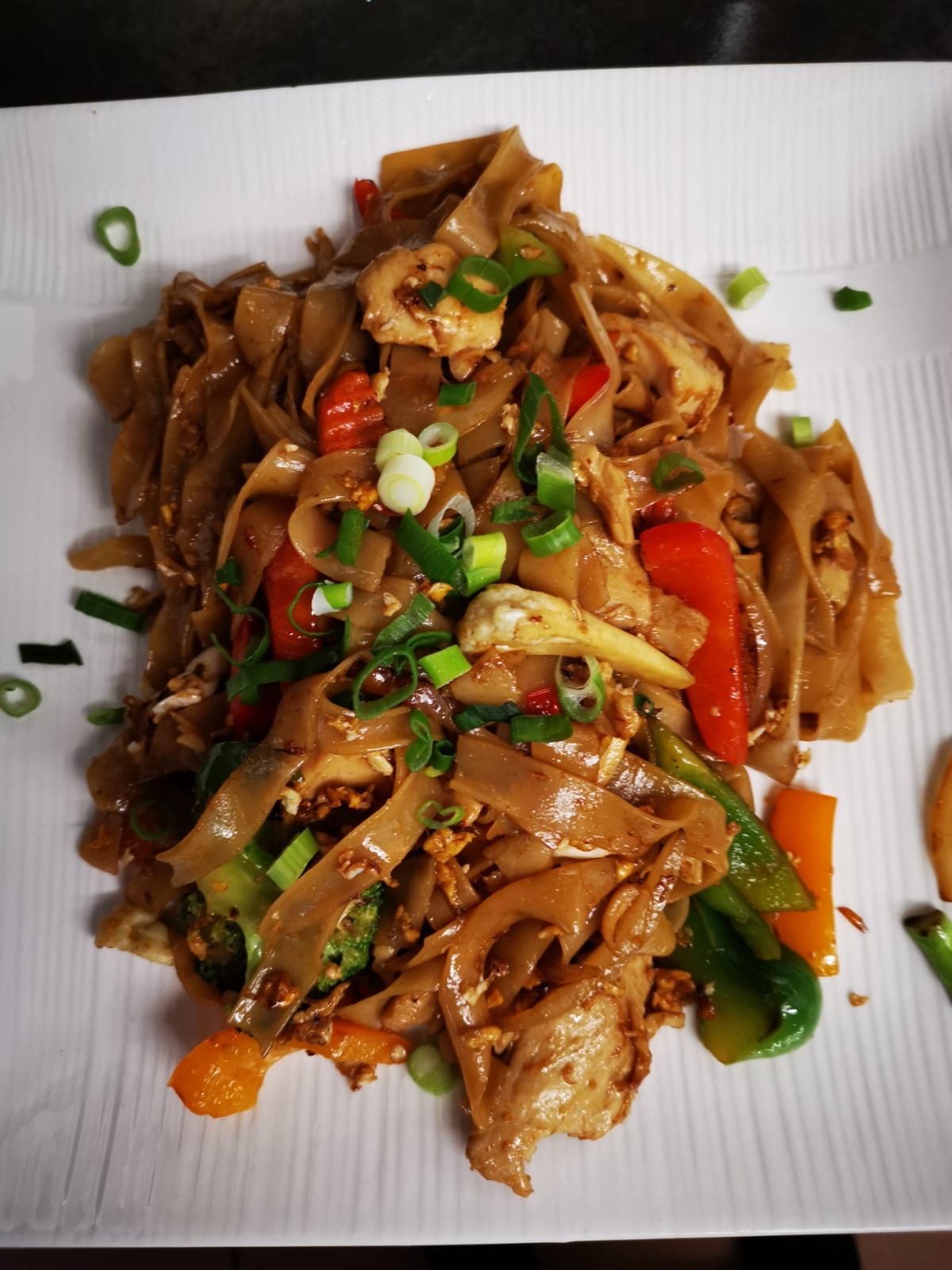 Arranged Food and Objects