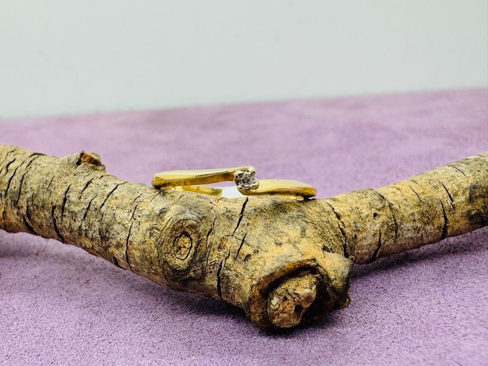 Thumbnail: 14 KYG Diamond Promise Ring