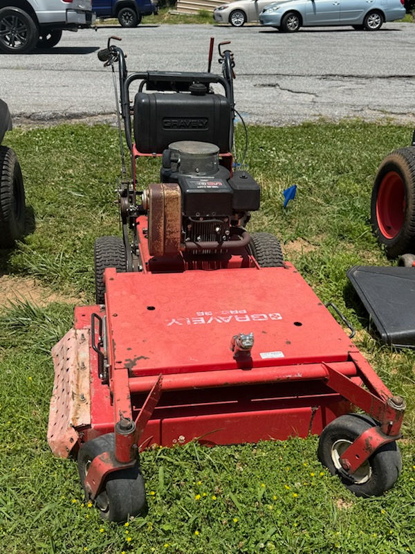 Gravely Walk Behind Bush Hog Mower Pro 36