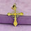 Thumbnail: 10KYG Fancy Cross Pendant