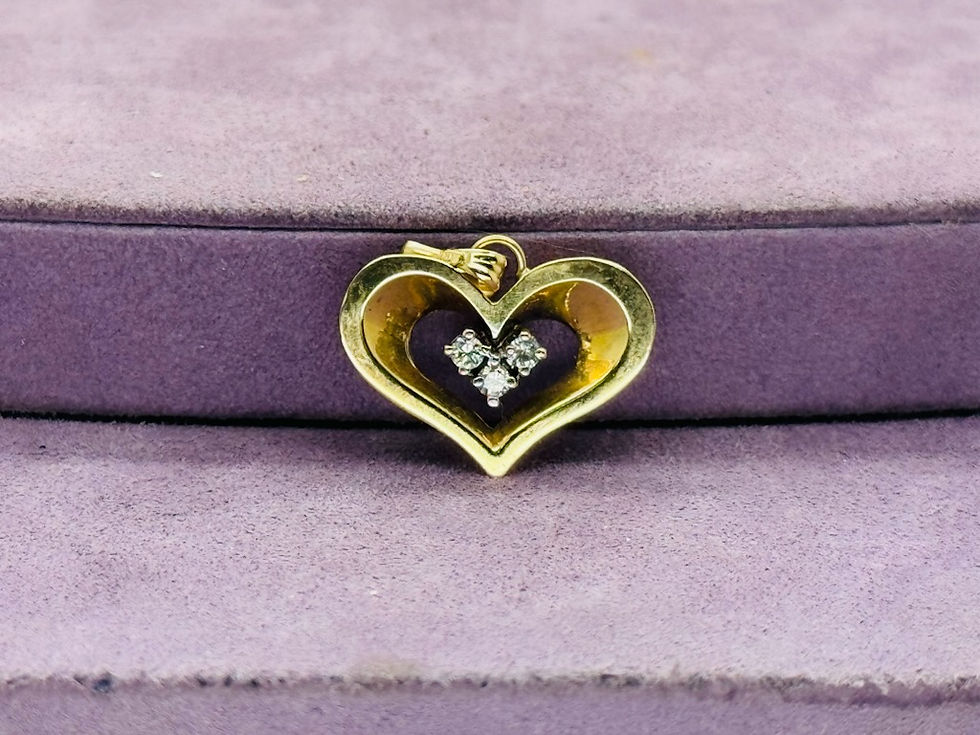 Thumbnail: Diamond Heart Pendant