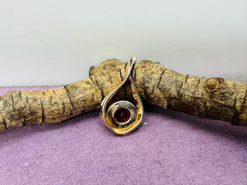 Thumbnail: 925 Amber Pendant Charm