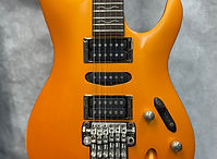 Ibanez S  Series S470 Flare Orange Flat Electric Guitar