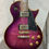 Thumbnail: Jay Turser Purple Quilt Solid Body Single Cut Electric Guitar