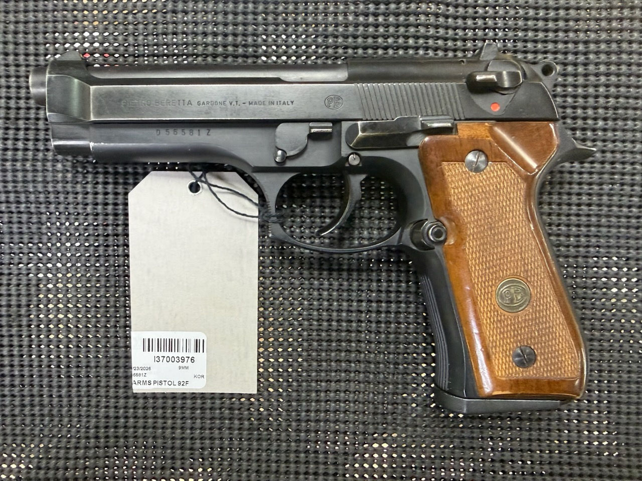 Beretta Arms 92F Pistol