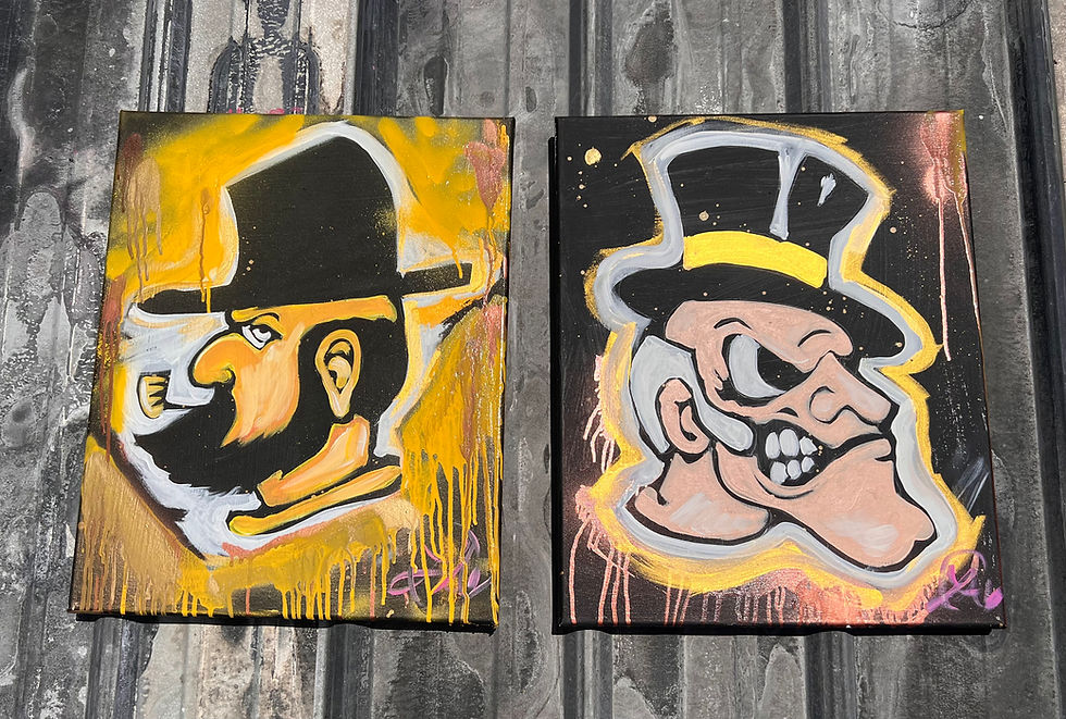 Thumbnail: Mascot/Logo Painted Portrait- YOUR FAVORITE MASCOT 