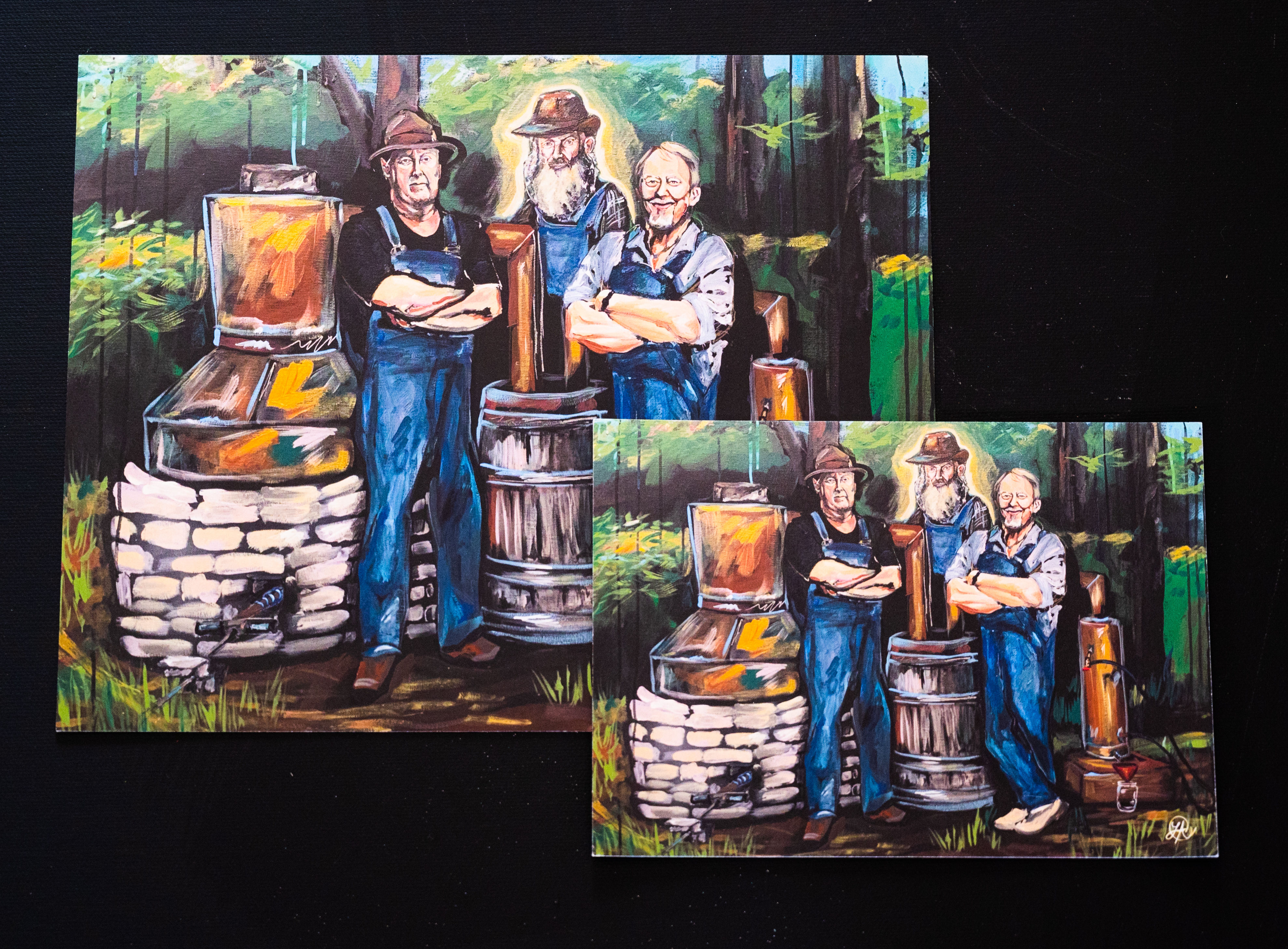 Moonshiners Print