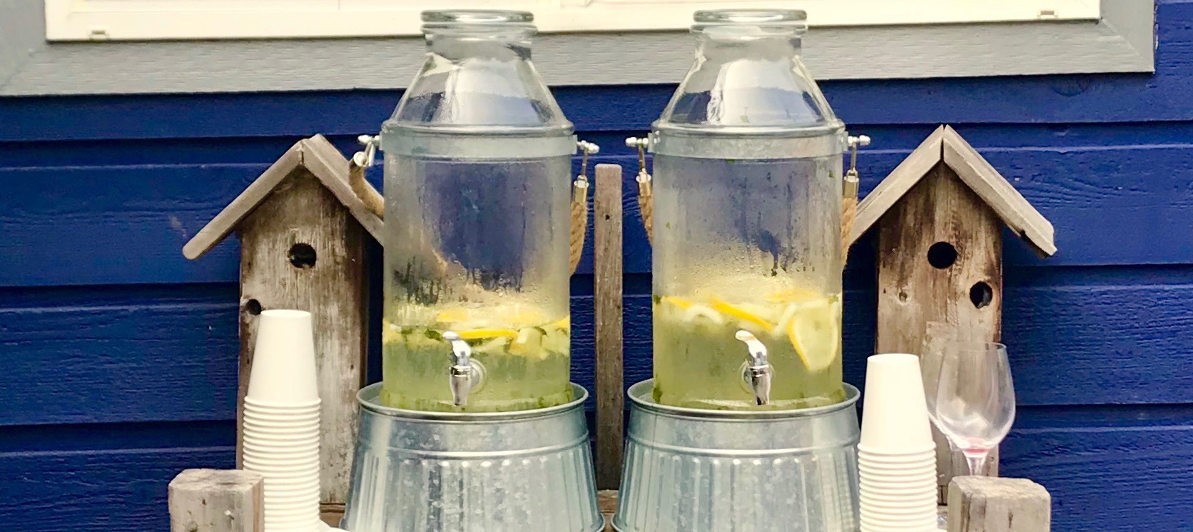 Arranged Food and Objects