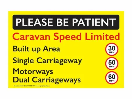 Know your towing speed.
