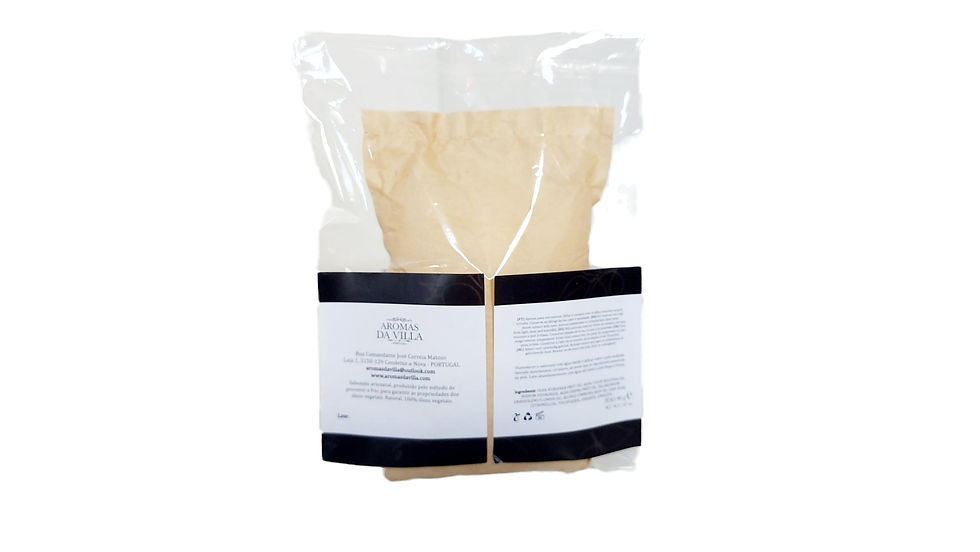 Thumbnail: Sabonete Zero Waste Carvão vegetal  : embalagem compostável de produto Aromas da Villa