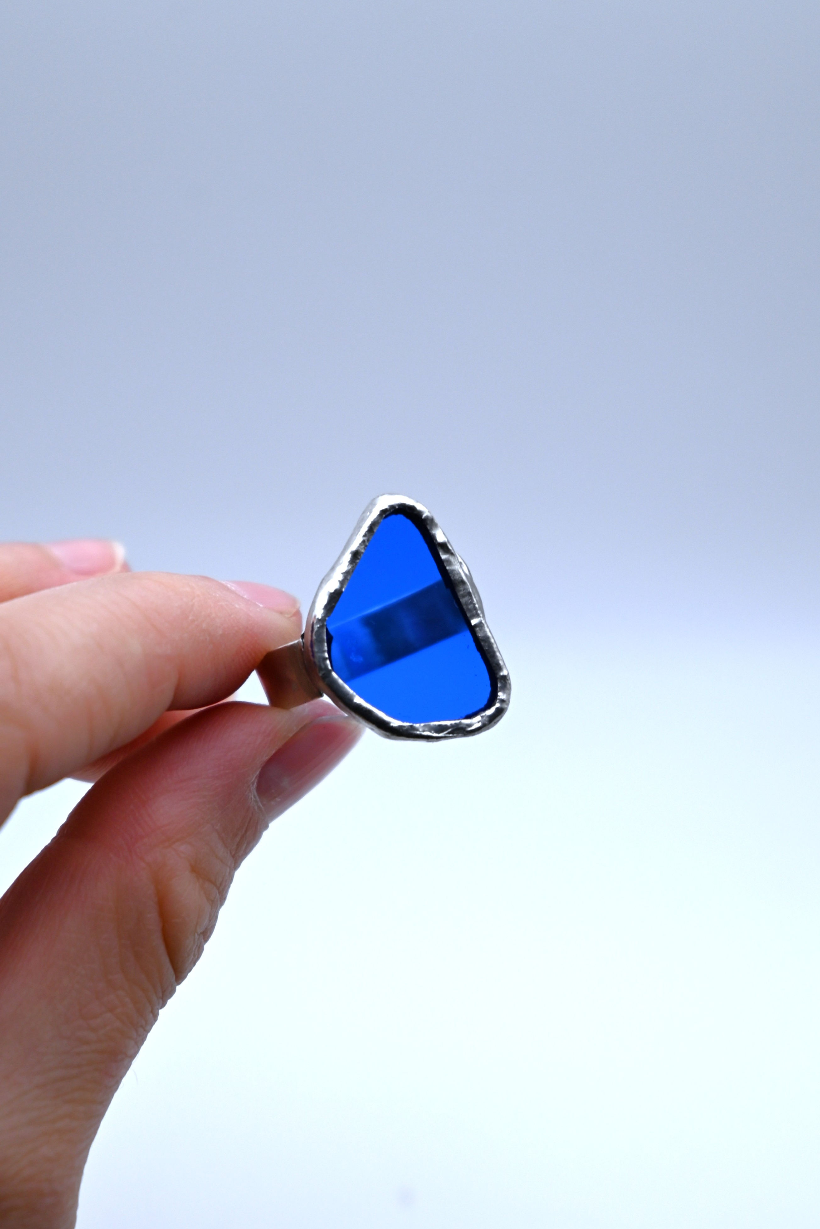 Anillo de vidrio PIEDRA XII